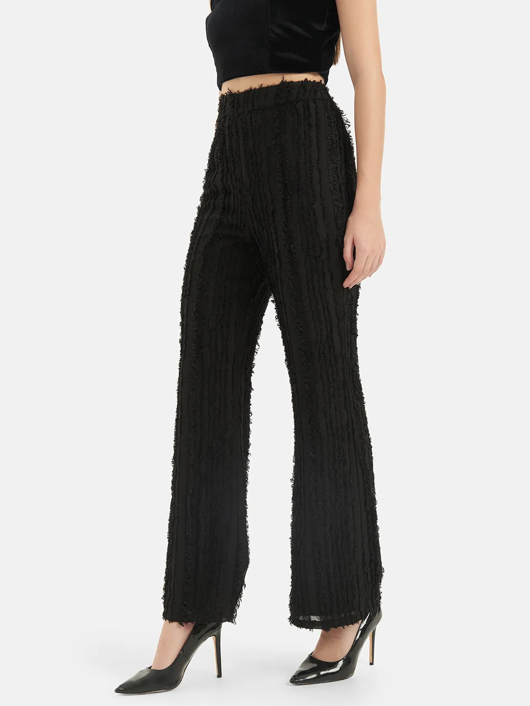 Textured Trousers