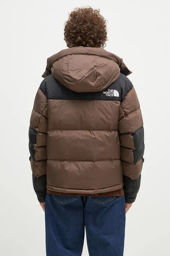 The North Face down jacket Hmlyn Baltoro Jacket men's brown color NF0A832G5EX1