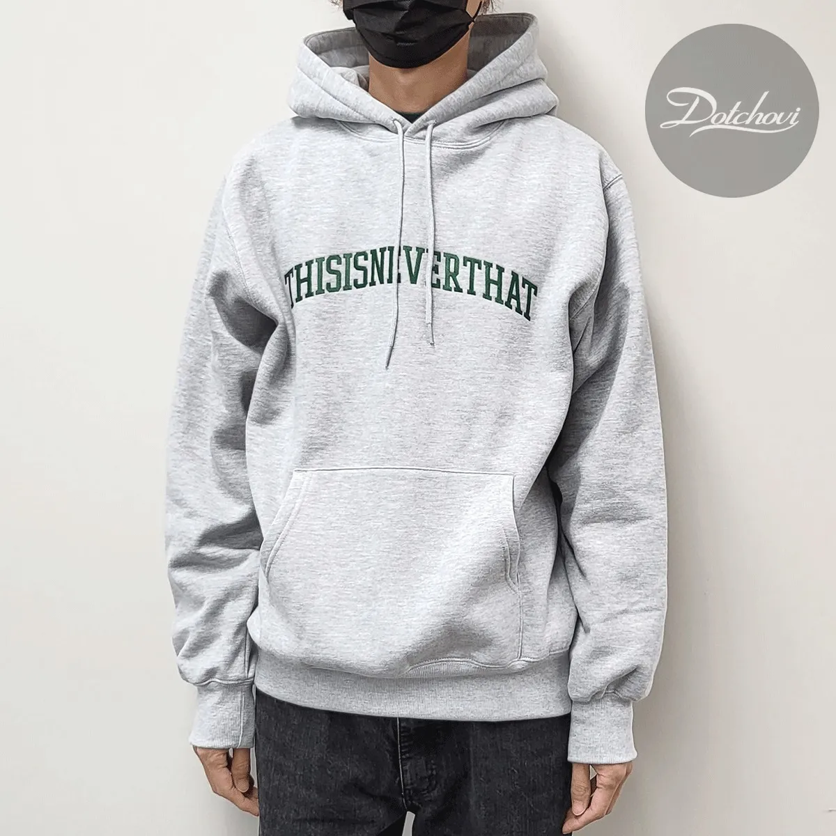 thisisneverthat  |Unisex Street Style Long Sleeves Plain Cotton Logo Hoodies