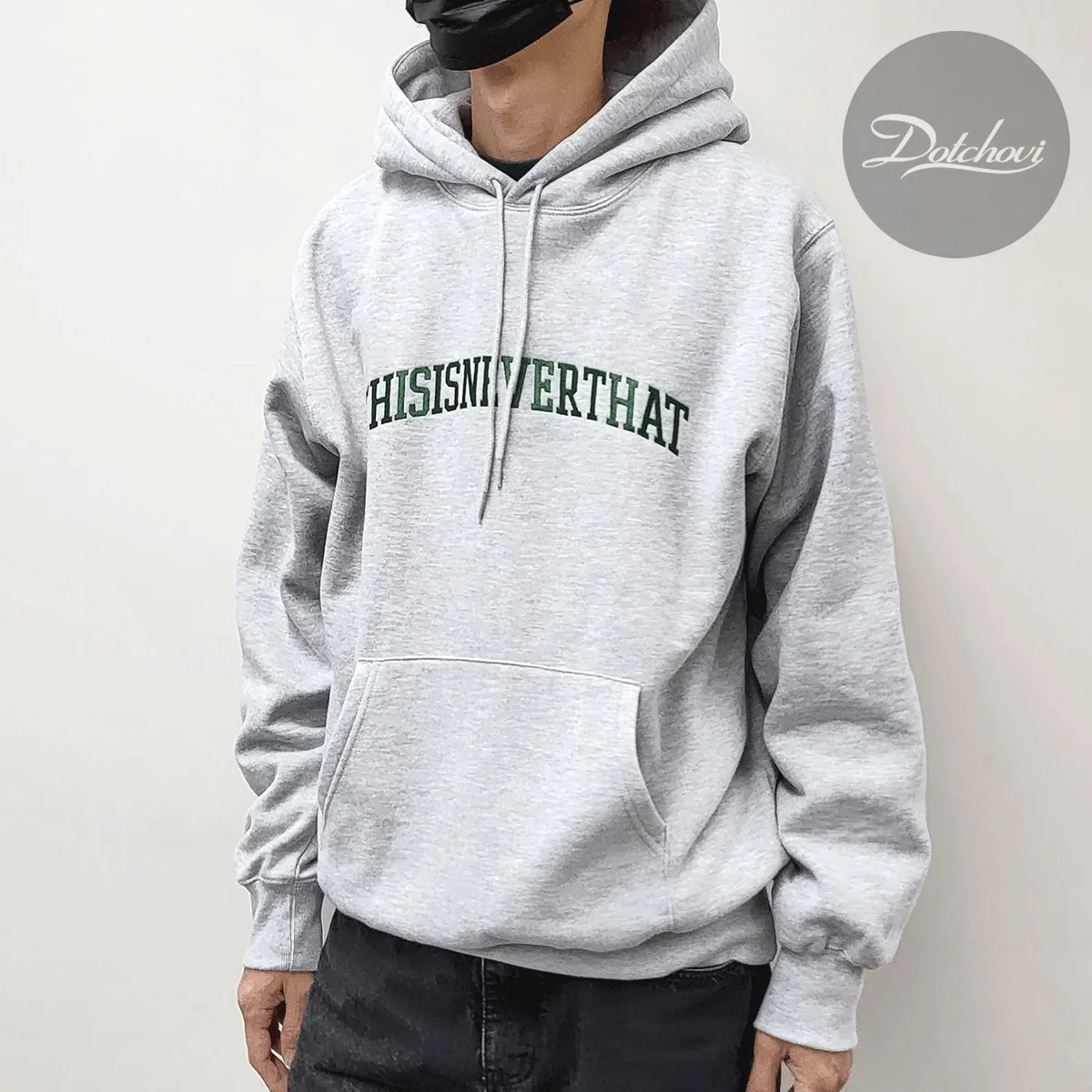 thisisneverthat  |Unisex Street Style Long Sleeves Plain Cotton Logo Hoodies