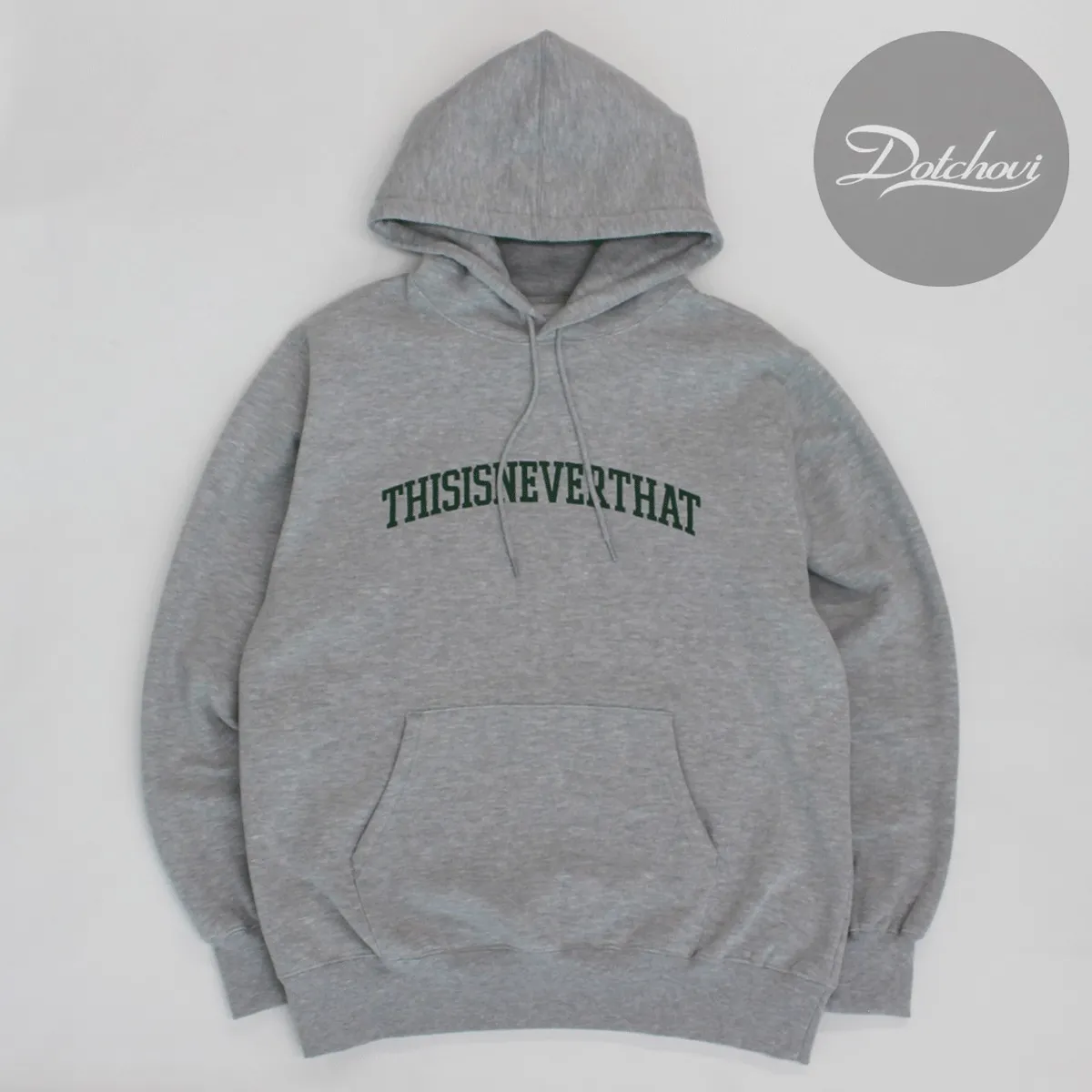 thisisneverthat  |Unisex Street Style Long Sleeves Plain Cotton Logo Hoodies