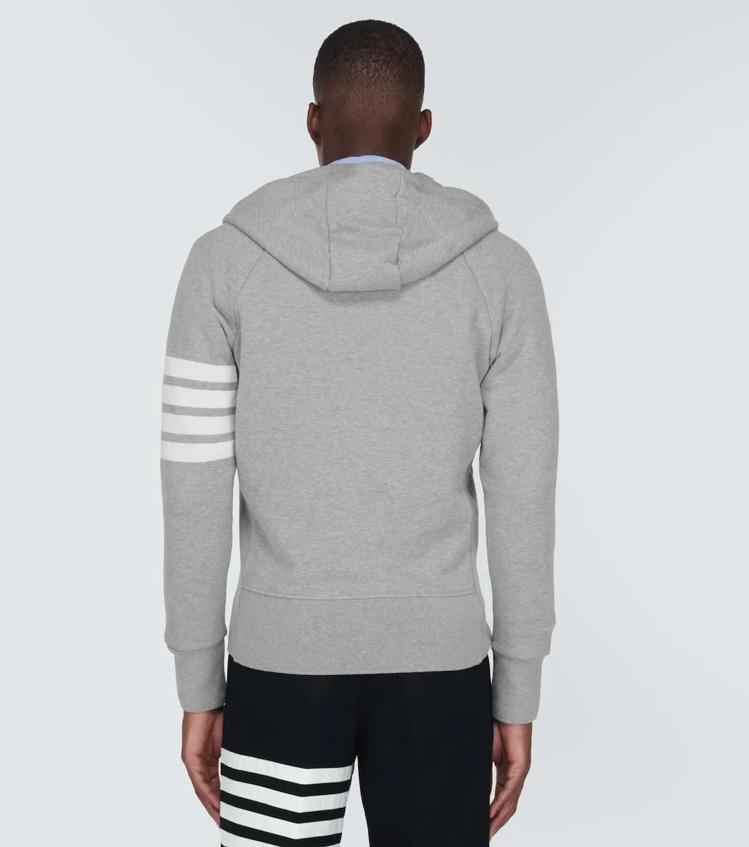 THOM BROWNE  |Stripes Sweat Street Style Long Sleeves Plain Cotton Logo