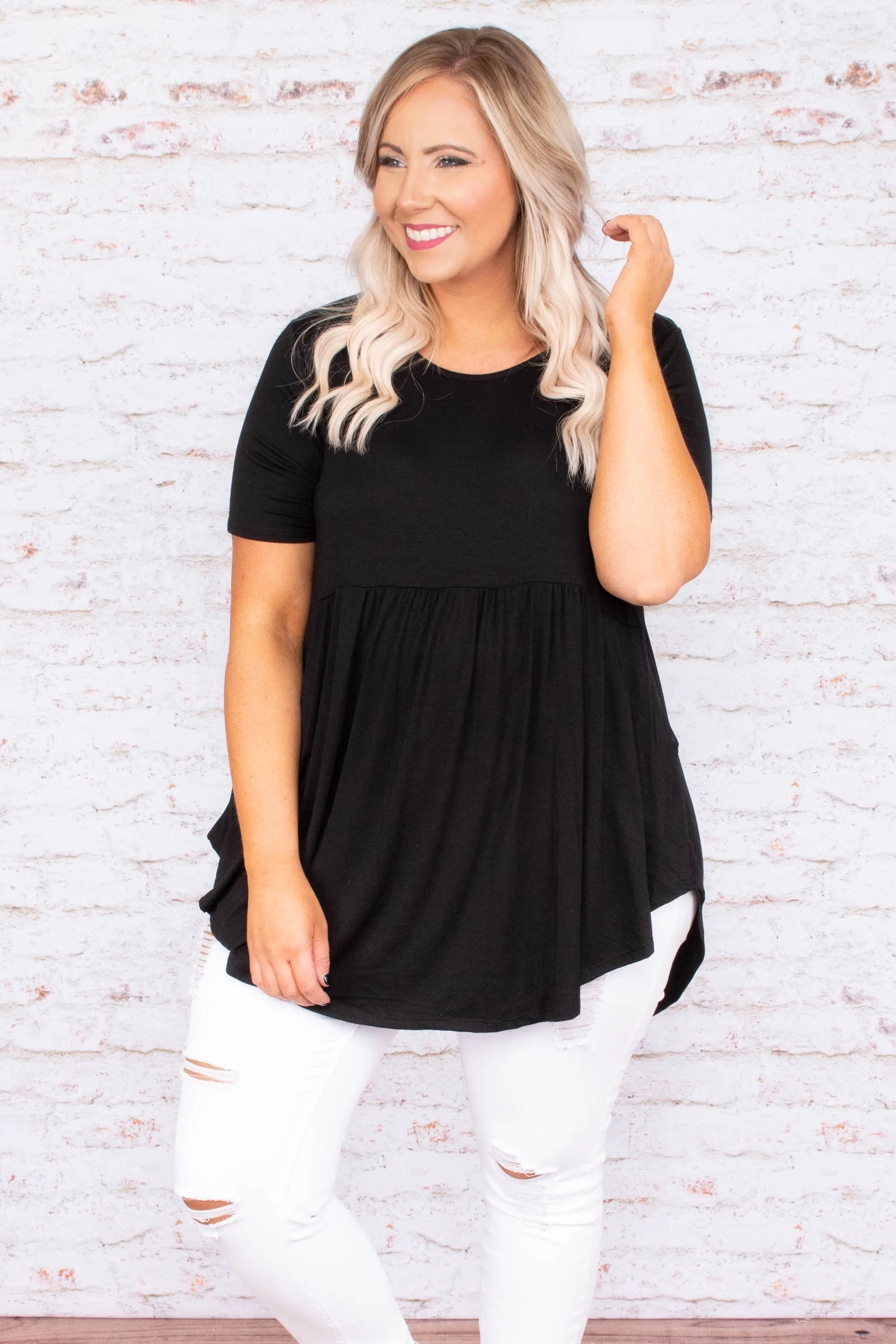 Times Like This Top, Black