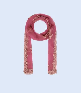 WA0839-PINK-Scarf For Women