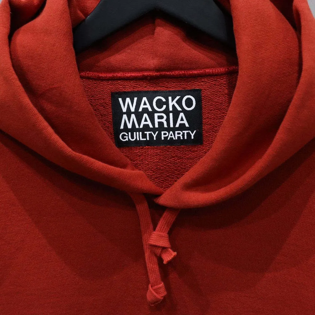 WACKO MARIA  |Street Style Long Sleeves Plain Cotton Logo Hoodies