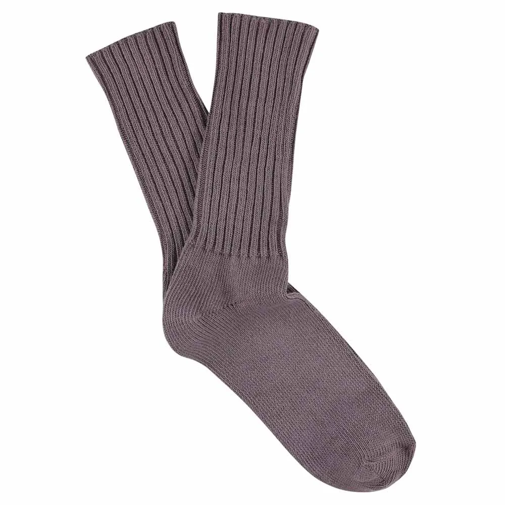 Women Crew Socks - Off Purple