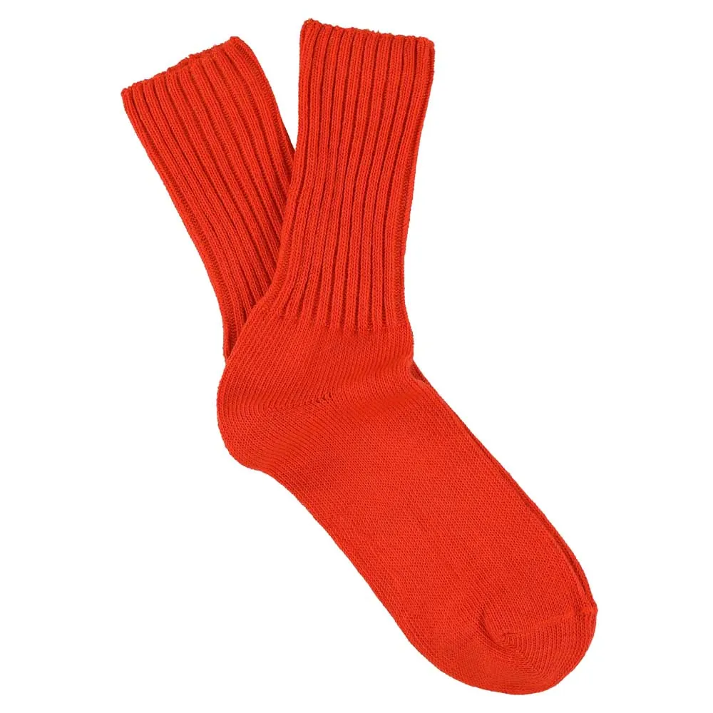 Women Crew Socks - Orange