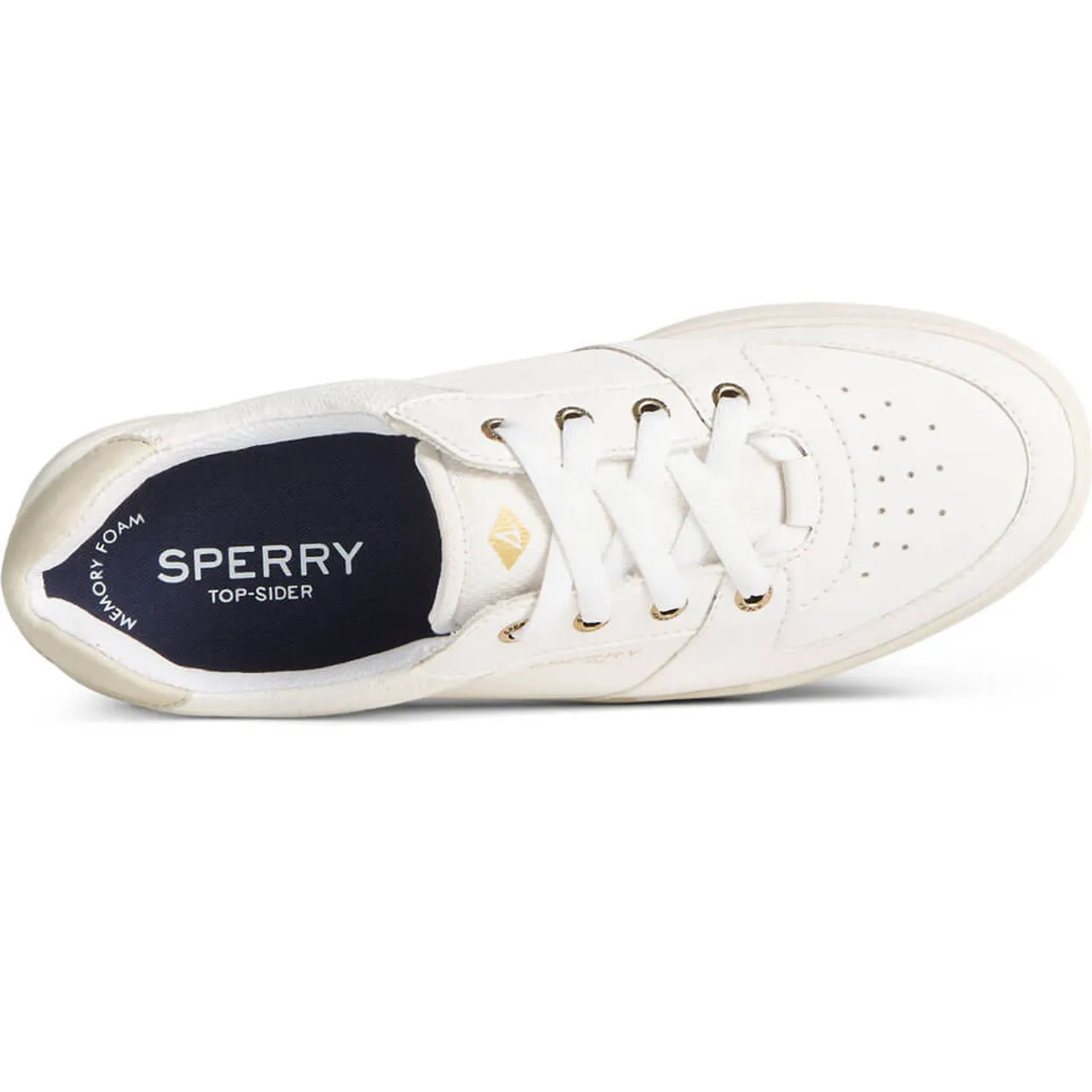 Women's Sperry Freeport Cupsole Sneaker - White