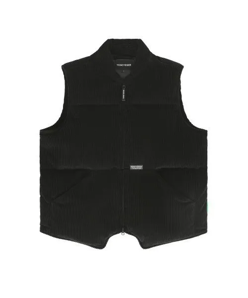 YESEYESEE  |Unisex Street Style Plain Logo Vests & Gillets