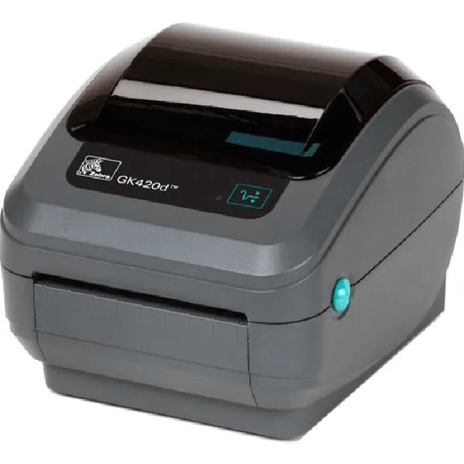 Zebra GK420d Direct Thermal Label Printer Ethernet USB 203 dpi EPL ZPLII