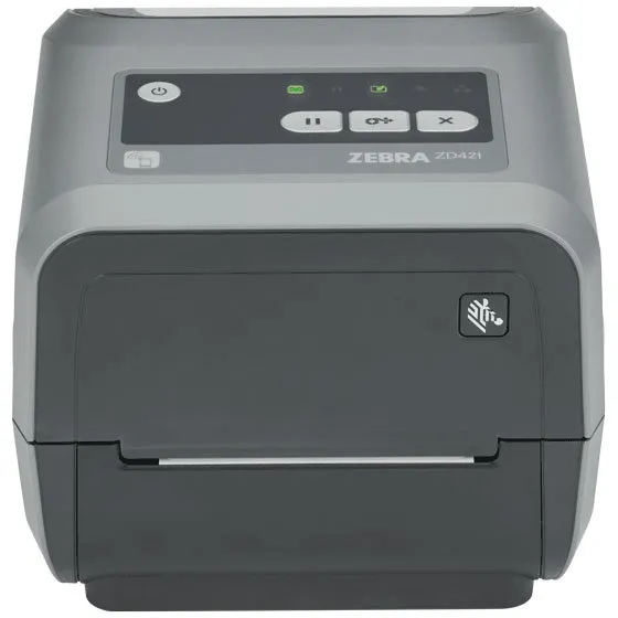 ZEBRA ZD421 Direct Thermal Desktop Label Printer 203DPI Bluetooth/Ethernet/USB ZD4A042-D0PE00EZ